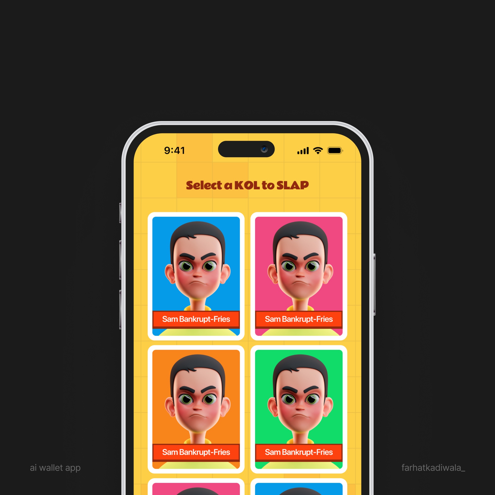 Slappify screen