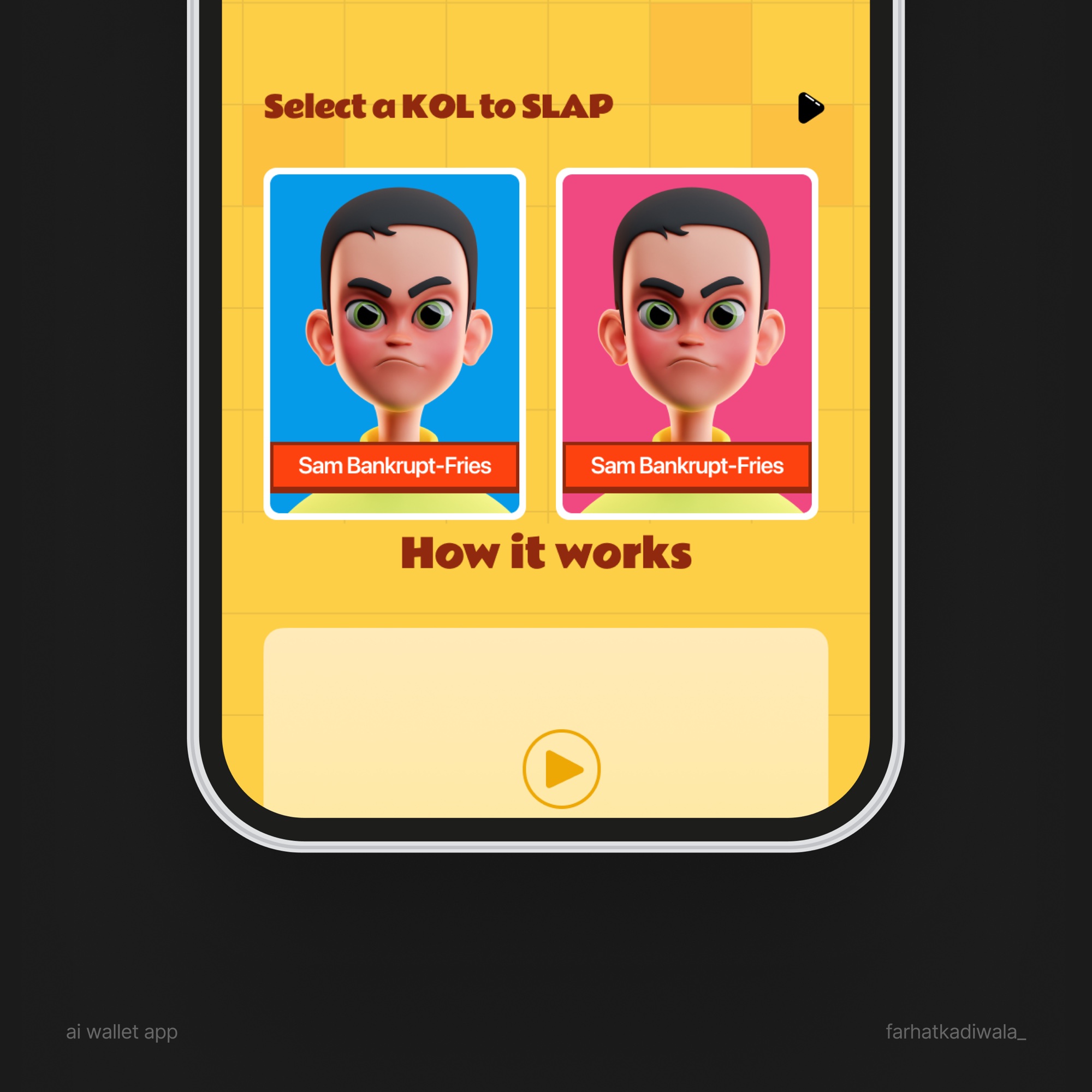 Slappify screen