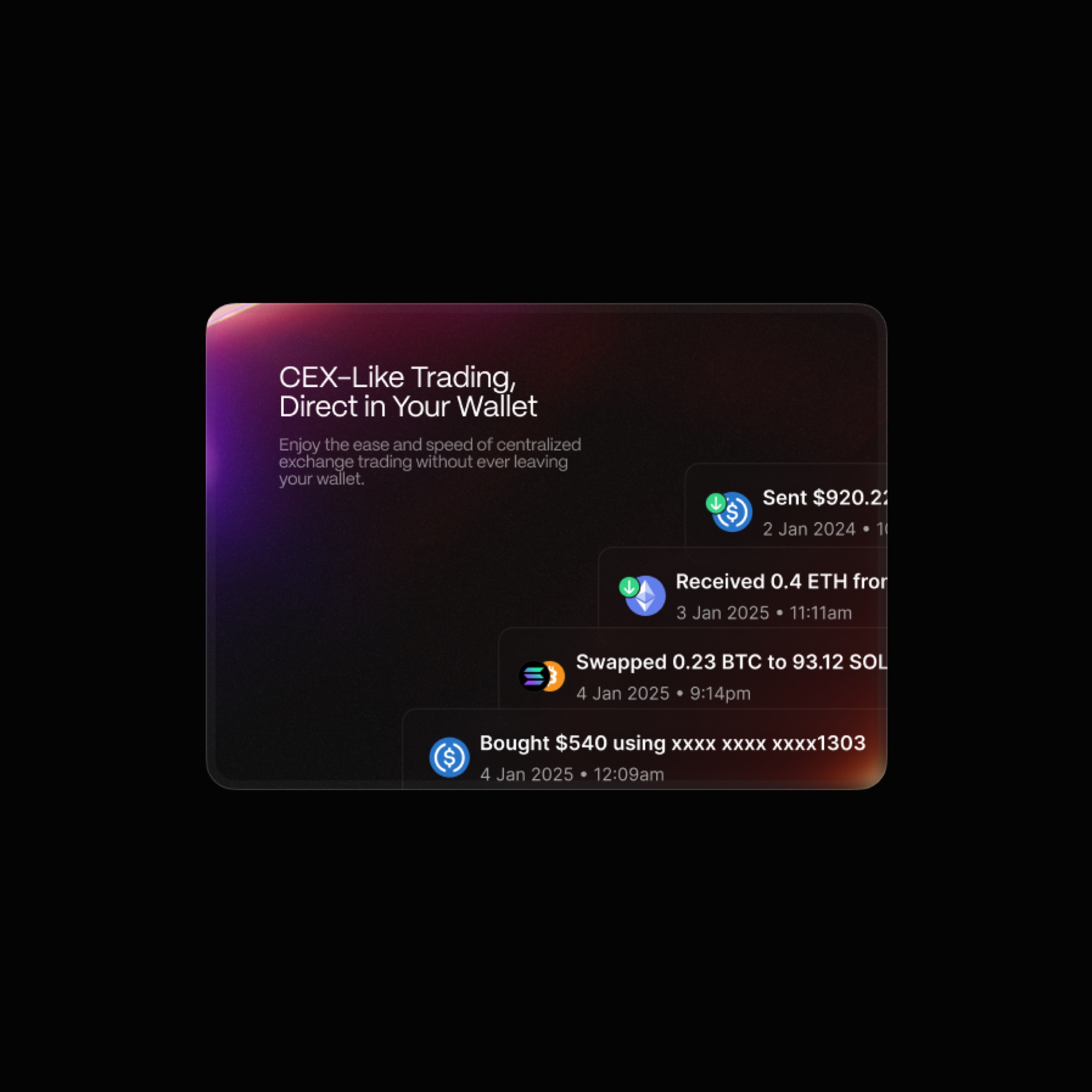 Tria product screen