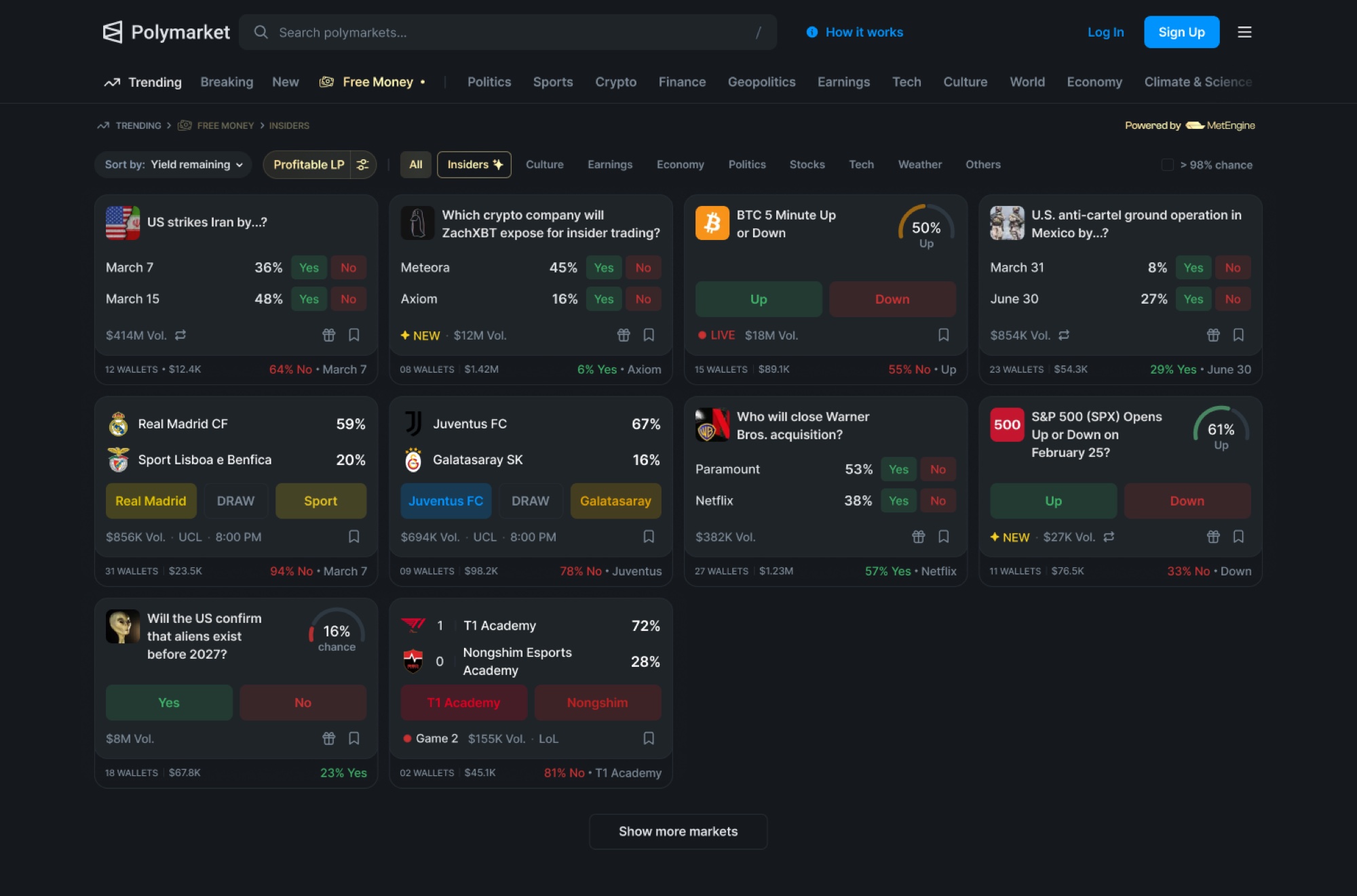 MetEngine browser extension
