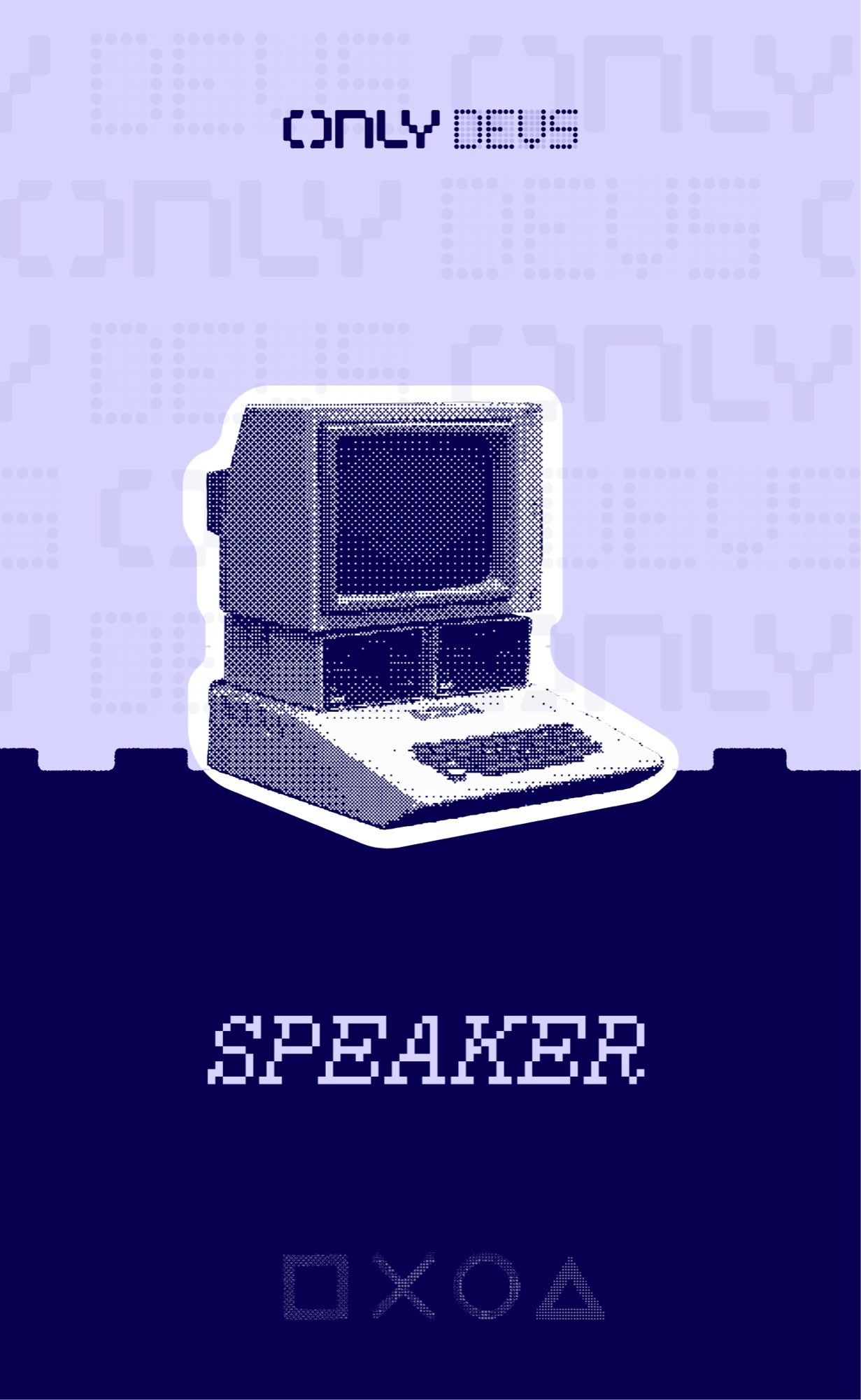 Name tag, speaker