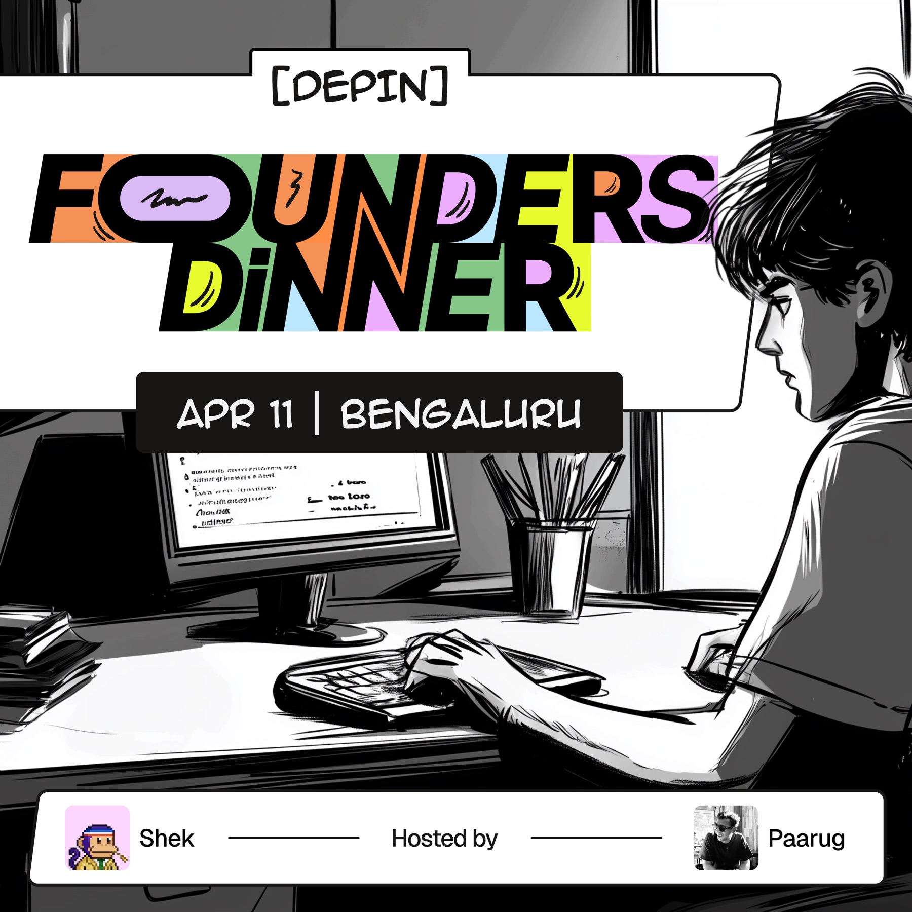 Founder's Dinner, Luma event cover